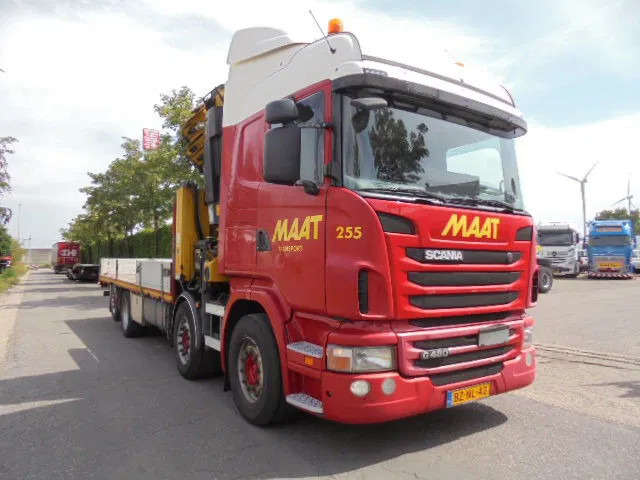 Scania R480 8X2 RETARDER - Box truck, Crane truck: picture 4 Scania R480 8X2 RETARDER - Box truck, Crane truck: picture 4