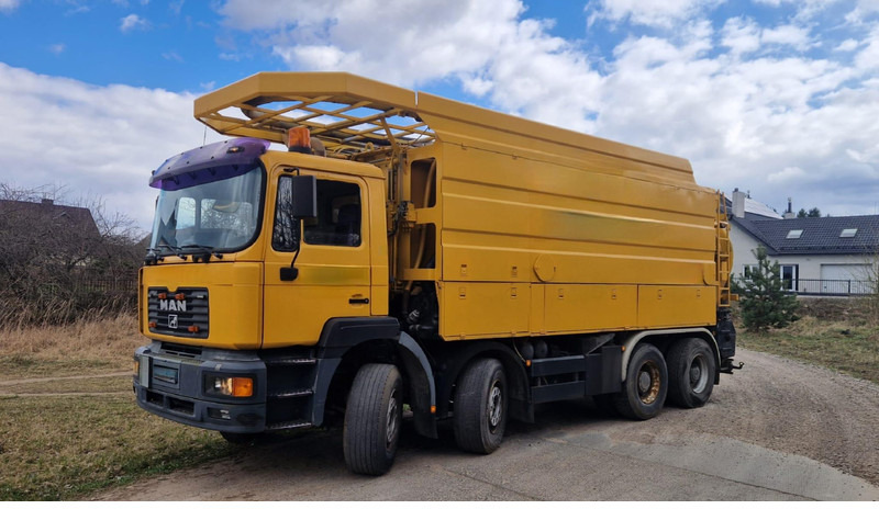 MAN 35.464 channel cleaner, 8x4 full spring, manual - Vacuum truck: picture 1 MAN 35.464 channel cleaner, 8x4 full spring, manual - Vacuum truck: picture 1