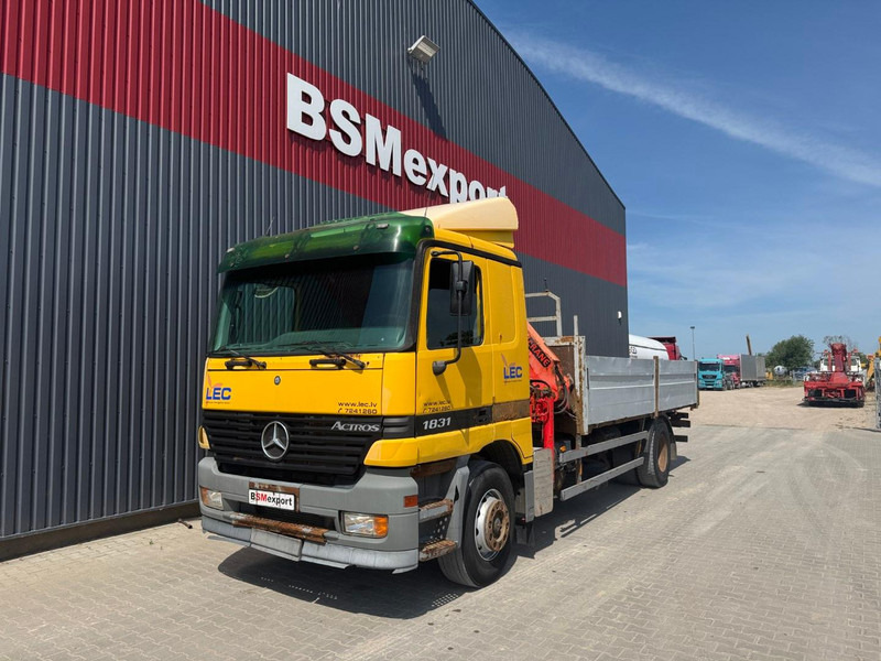Mercedes-Benz Actros 1831, no crane - Dropside/ Flatbed truck: picture 1 Mercedes-Benz Actros 1831, no crane - Dropside/ Flatbed truck: picture 1