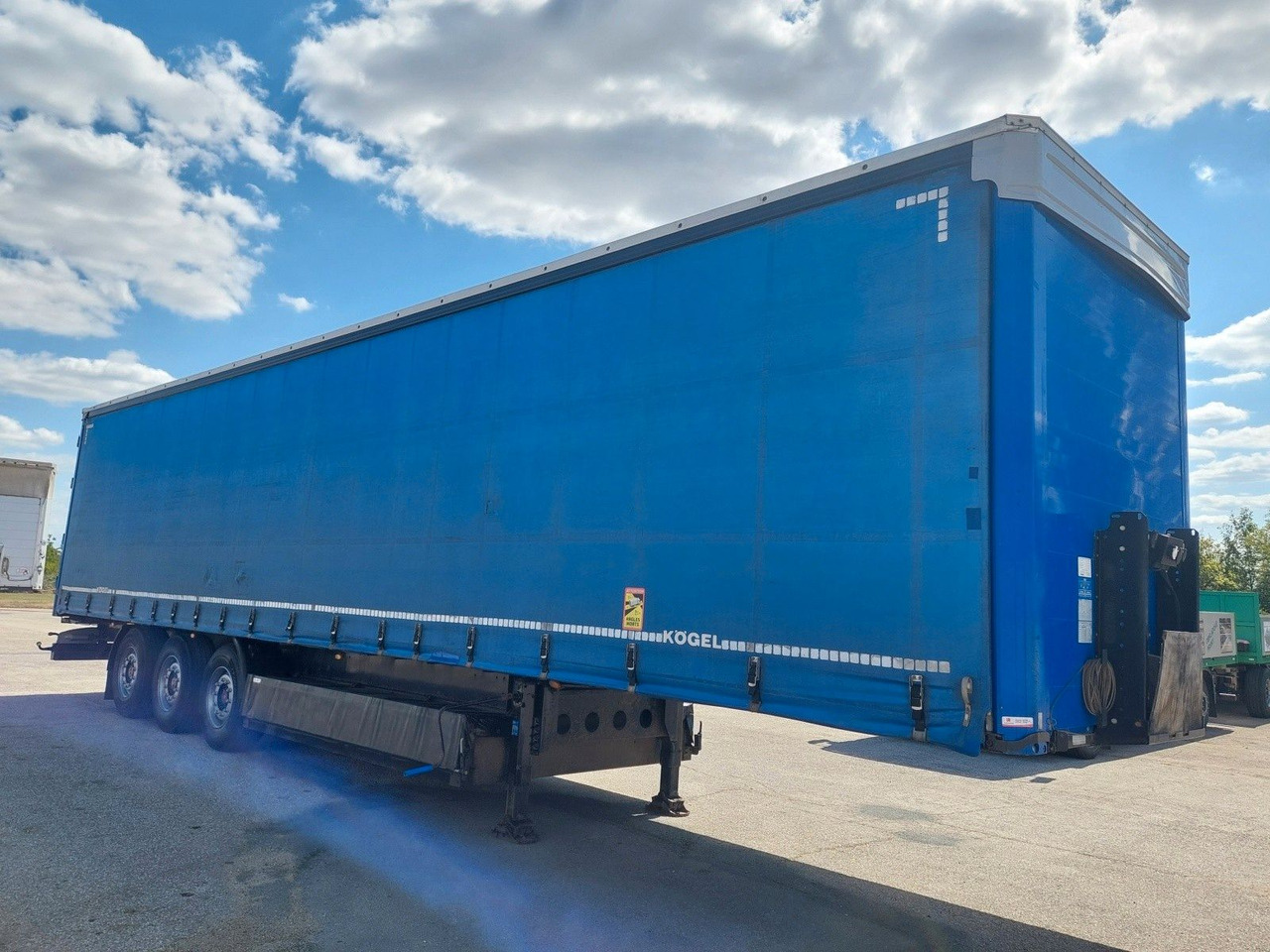 Kögel S24-1 C2V Standard Coil Mulde - Curtainsider semi-trailer: picture 2 Kögel S24-1 C2V Standard Coil Mulde - Curtainsider semi-trailer: picture 2