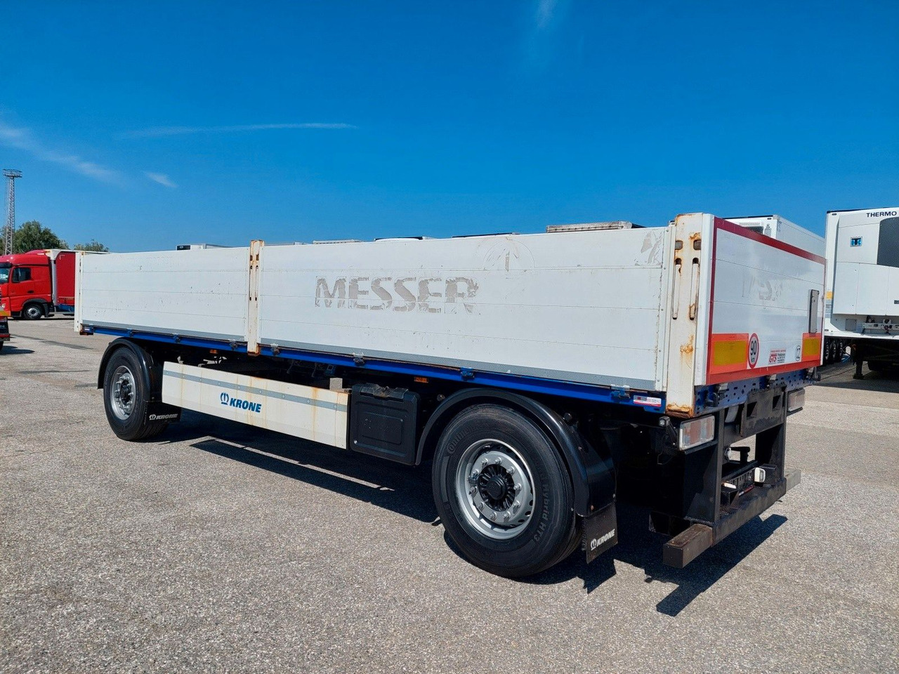 Krone AZW 18 Baustoffanhänger - Dropside/ Flatbed trailer: picture 3 Krone AZW 18 Baustoffanhänger - Dropside/ Flatbed trailer: picture 3