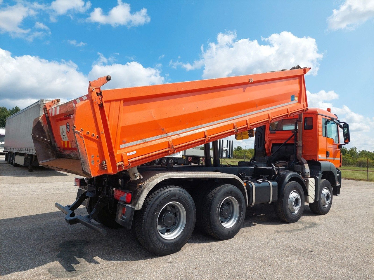 MAN TGS 35.480 8x4 BB Meiller Bordmatik - Tipper: picture 4 MAN TGS 35.480 8x4 BB Meiller Bordmatik - Tipper: picture 4