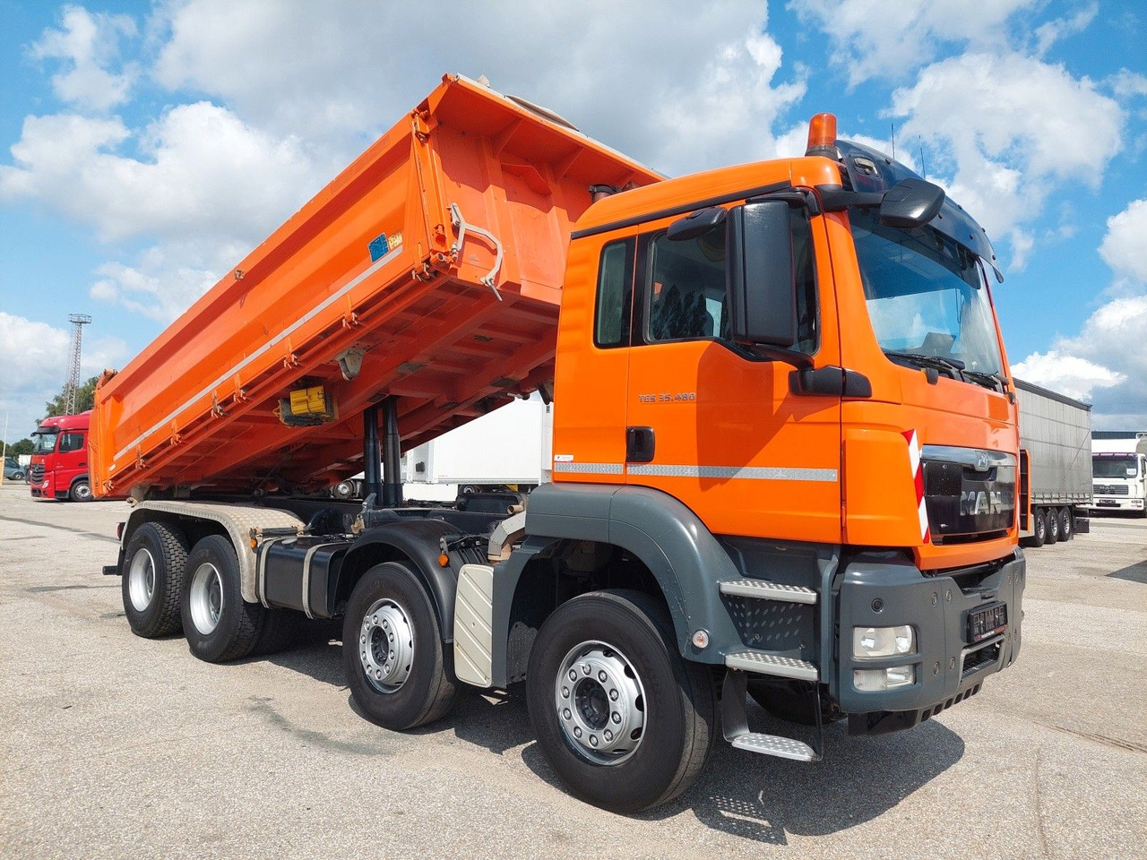 MAN TGS 35.480 8x4 BB Meiller Bordmatik - Tipper: picture 2 MAN TGS 35.480 8x4 BB Meiller Bordmatik - Tipper: picture 2