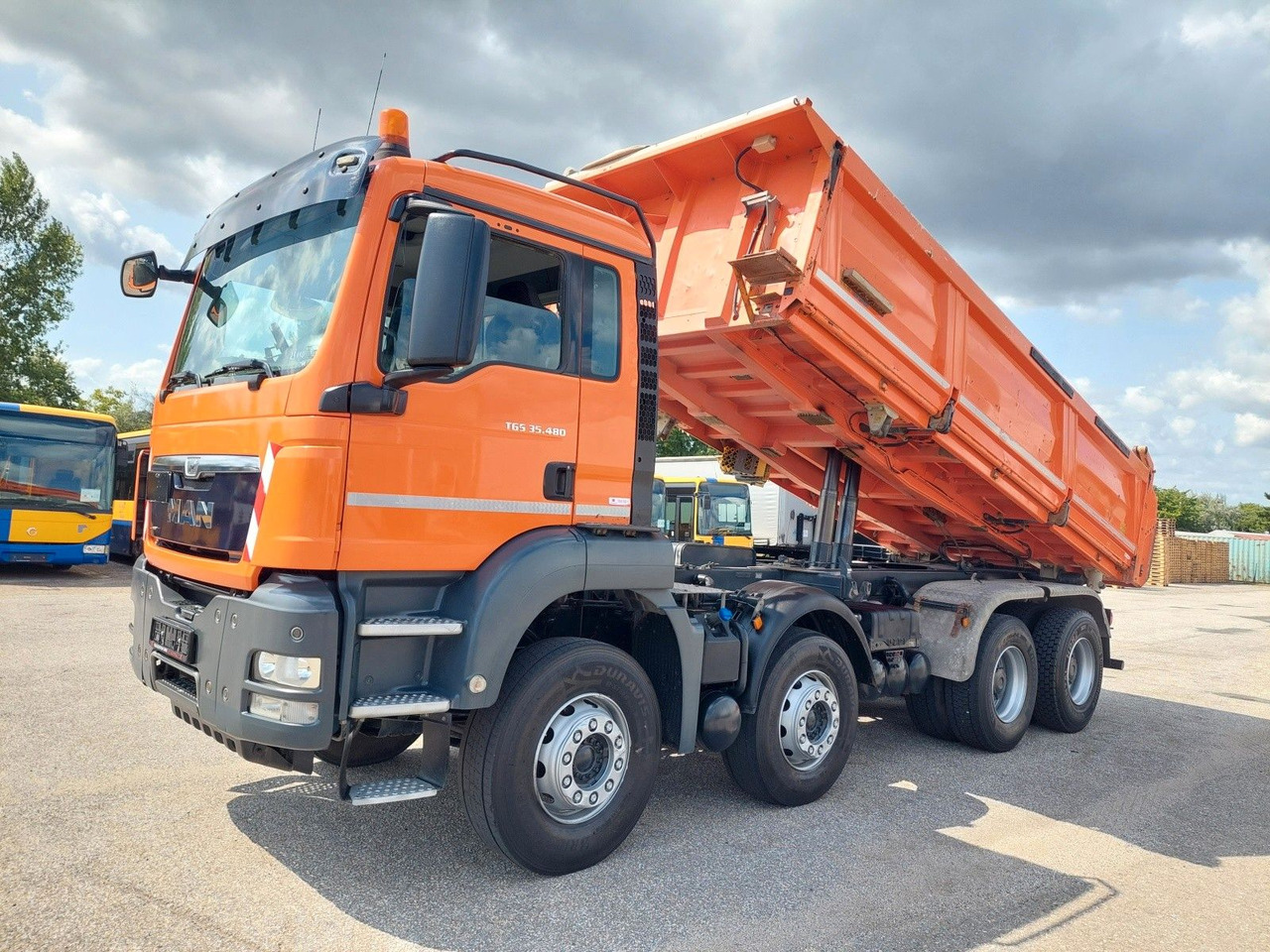 MAN TGS 35.480 8x4 BB Meiller Bordmatik - Tipper: picture 1 MAN TGS 35.480 8x4 BB Meiller Bordmatik - Tipper: picture 1