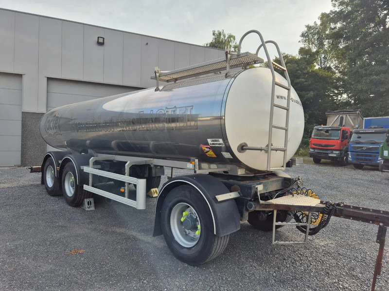 Tank trailer for transportation of milk ETA INSULATED INOX TANK 16500L - 1 COMP: picture 7