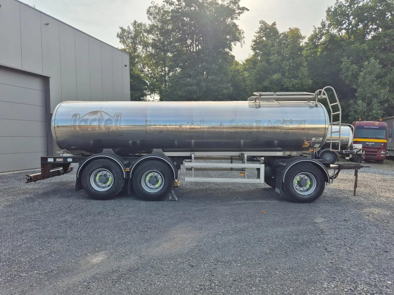 Tank trailer for transportation of milk ETA INSULATED INOX TANK 16500L - 1 COMP: picture 6