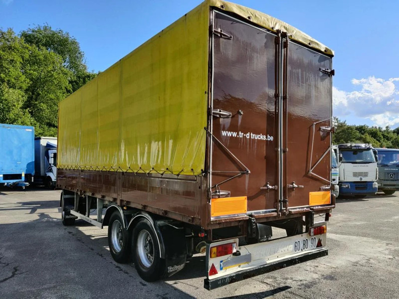 Fruehauf 3 AXLES - SMB AIR SUSPENSION - GOOD STATE - Curtainsider trailer: picture 4 Fruehauf 3 AXLES - SMB AIR SUSPENSION - GOOD STATE - Curtainsider trailer: picture 4