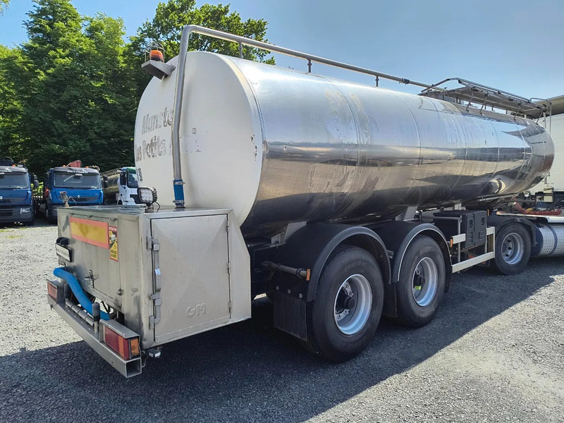 Magyar 25000L INSULATED INOX TANK - PUMP - Tank semi-trailer: picture 4 Magyar 25000L INSULATED INOX TANK - PUMP - Tank semi-trailer: picture 4