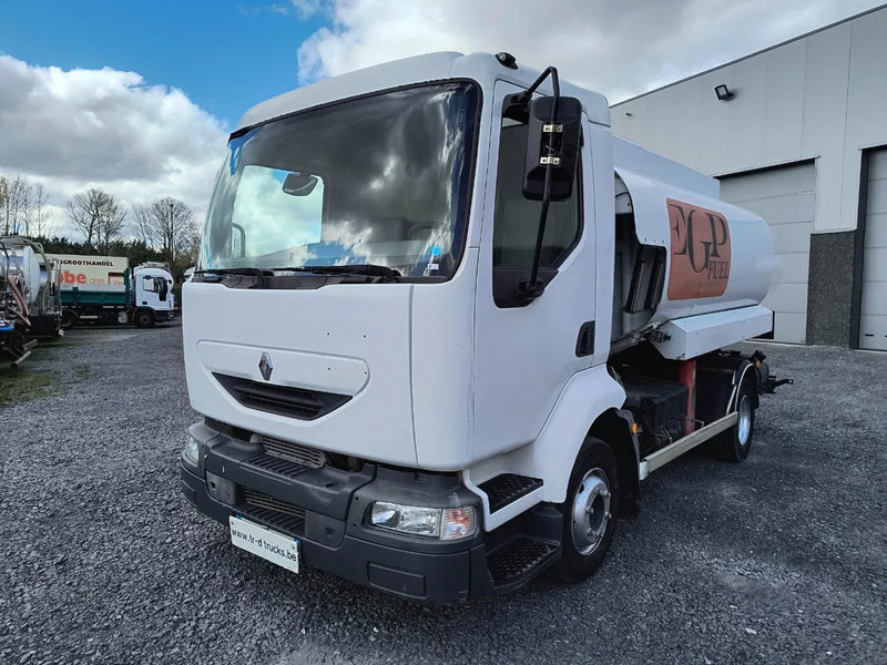 Renault Midlum 220 8000L FUEL / CARBURANT TANK - 3 COMP/ A LAMES - Tank truck: picture 1 Renault Midlum 220 8000L FUEL / CARBURANT TANK - 3 COMP/ A LAMES - Tank truck: picture 1