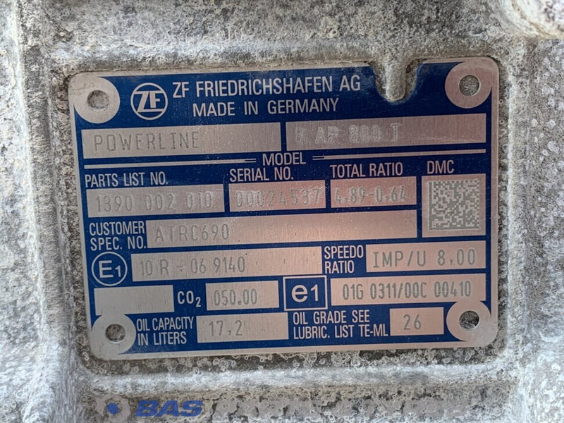 DAF LF Euro 6 - Gearbox for Truck: picture 5 DAF LF Euro 6 - Gearbox for Truck: picture 5