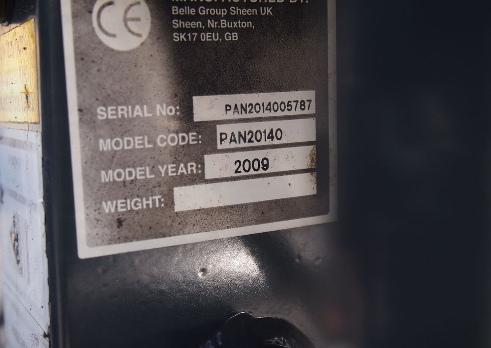 Agregat hydrauliczny Belle PAN 20140 2009 Agregat hydrauliczny BELLE - Construction equipment: picture 5 Agregat hydrauliczny Belle PAN 20140 2009 Agregat hydrauliczny BELLE - Construction equipment: picture 5