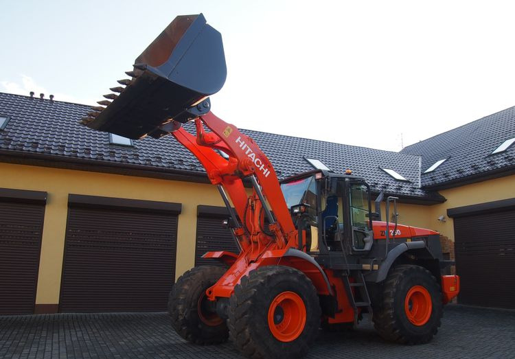 Wheel loader Ładowarka Hitachi ZW250 2010 Ładowarka Hitachi Waga, Centralne smarowanie: picture 11