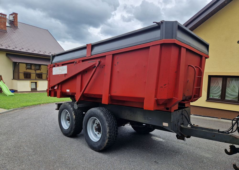Farm tipping trailer/ Dumper Przyczepa Mam MAM 14 1996 Podnoszona przednia oś hydraulicznie DMC 14T: picture 6