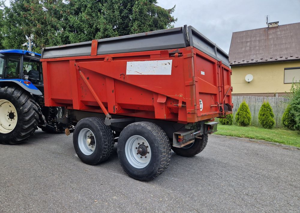 Farm tipping trailer/ Dumper Przyczepa Mam MAM 14 1996 Podnoszona przednia oś hydraulicznie DMC 14T: picture 14
