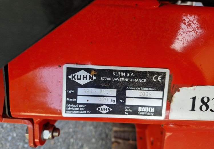 Lease a  Rozsiewacz nawozów Kuhn AXIS 30,1 2008 Rozsiewacz KUHN RAUCH Rozsiewacz nawozów Kuhn AXIS 30,1 2008 Rozsiewacz KUHN RAUCH: picture 16
