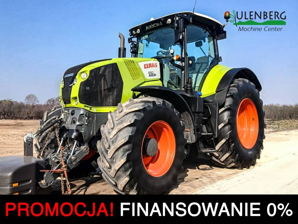Claas Axion 850 CIS - Farm tractor: picture 1 Claas Axion 850 CIS - Farm tractor: picture 1