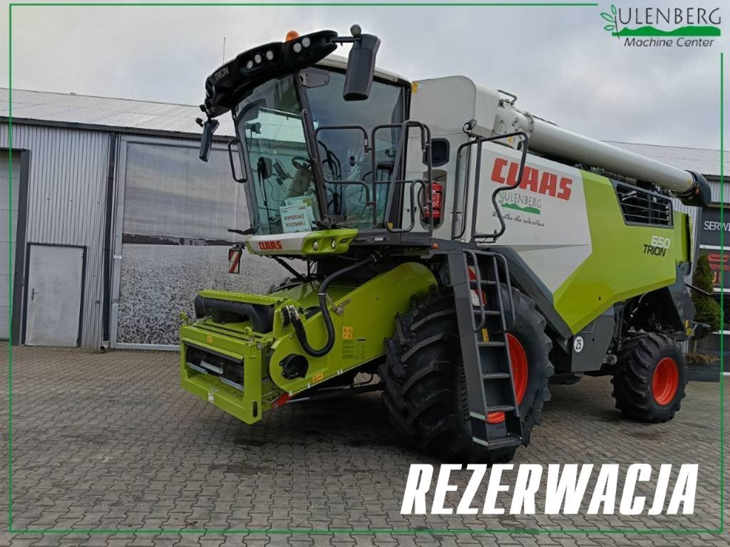 Claas TRION 650 - Combine harvester: picture 1 Claas TRION 650 - Combine harvester: picture 1