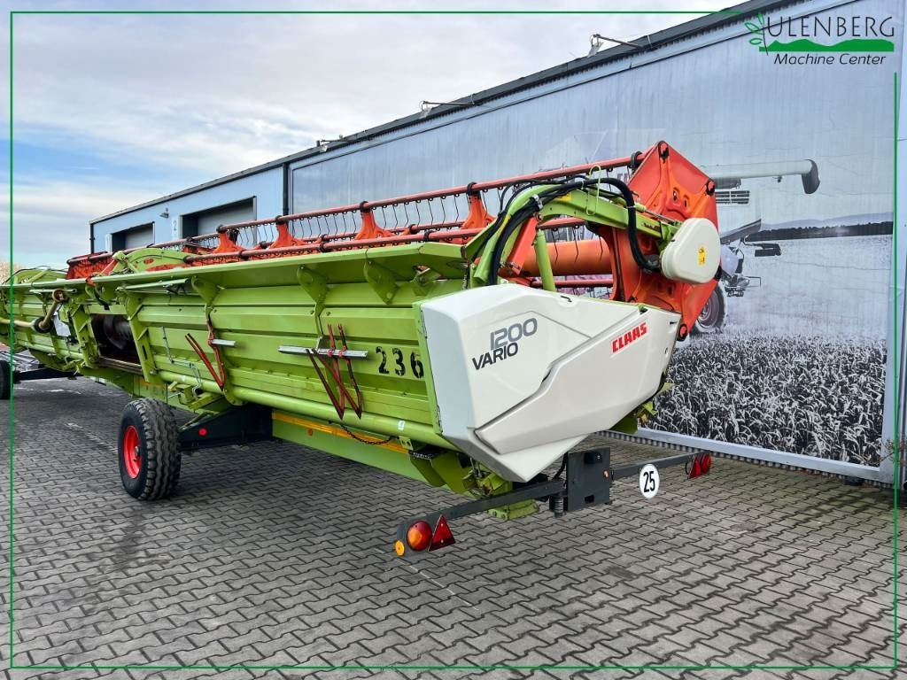 Claas Vario 1200 + wózek transportowy - Harvester attachment: picture 5 Claas Vario 1200 + wózek transportowy - Harvester attachment: picture 5