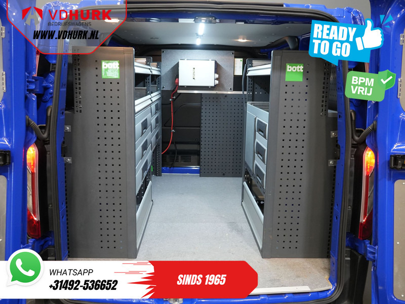 Small van Ford Transit Custom 2.0 TDCI 130 pk Aut. BPM VRIJ! Ready2Go! BOTT Inrichting L+R/ Riem V.V/ Omvormer/ Gev.Stoel/ Stoelverw./ Cruise/ PDC/ Trekhaak/: picture 15
