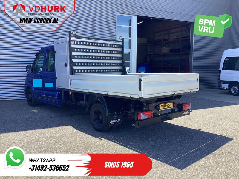 MAN TGE 50 2.0 180 pk DC Dubbel Cabine BPM VRIJ! Open Laadbak/ 7 Pers./ Dubbel Lucht/ Adapt. Cruise/ 3.5t Trekverm./ Tacho/ Gev.Stoel/ C - Flatbed van, Combi van: picture 2 MAN TGE 50 2.0 180 pk DC Dubbel Cabine BPM VRIJ! Open Laadbak/ 7 Pers./ Dubbel Lucht/ Adapt. Cruise/ 3.5t Trekverm./ Tacho/ Gev.Stoel/ C - Flatbed van, Combi van: picture 2