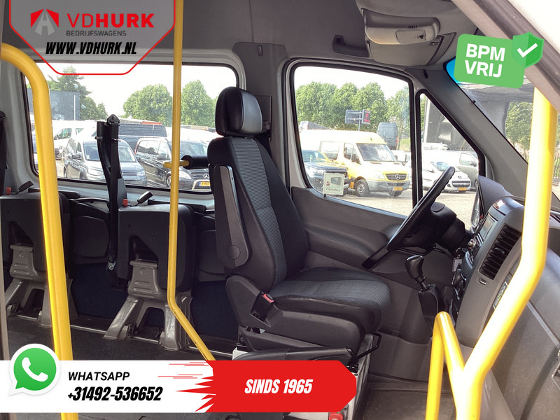 Minibus, Passenger van Mercedes-Benz Sprinter 313 2.2 CDI L2H2 €9.922 Incl. BTW BPM VRIJ! EXPORT ONLY Combi/ 9 Persoons/ Kombi/ 9P/ Airco/ Rolstoellift: picture 9
