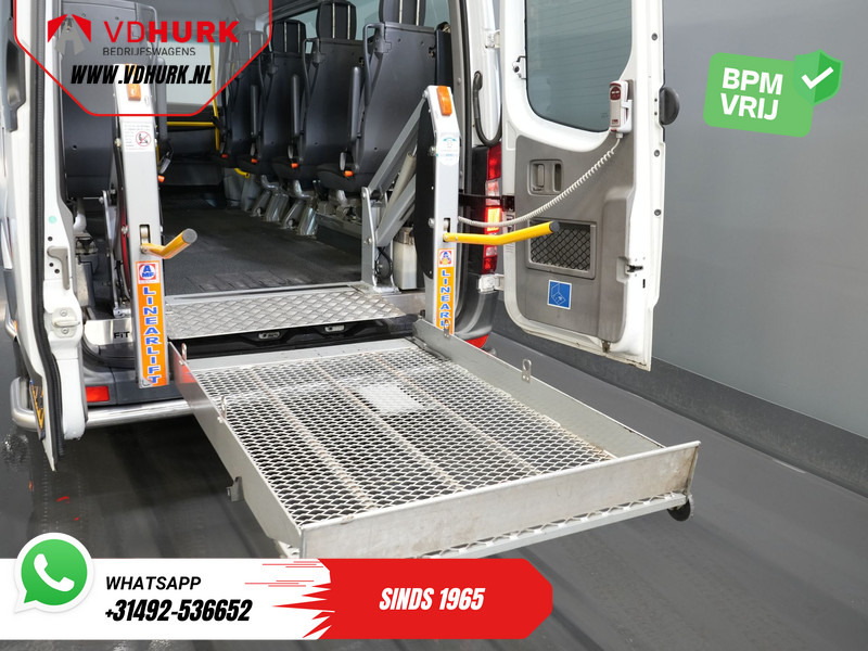 Minibus, Passenger van Mercedes-Benz Sprinter 313 2.2 CDI L2H2 €9922 Incl. BTW BPM VRIJ! EXPORT Combi/ 9 Persoons/ Kombi/ 9P/ Airco/ Rolstoellift: picture 16