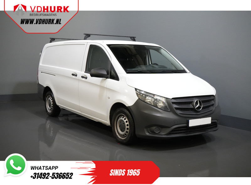 Mercedes-Benz Vito 116 CDI Aut. L2 RWD BPM VRIJ! Standkachel/ Navi/ Stoelverw./ Carplay/ Camera/ Cruise/ Trekhaak/ Airco - Small van: picture 1 Mercedes-Benz Vito 116 CDI Aut. L2 RWD BPM VRIJ! Standkachel/ Navi/ Stoelverw./ Carplay/ Camera/ Cruise/ Trekhaak/ Airco - Small van: picture 1