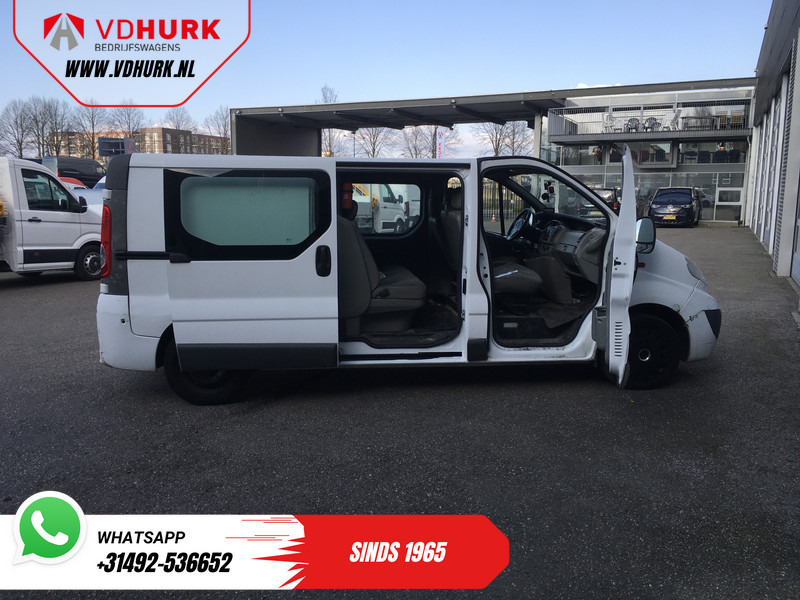 Small van, Combi van Opel Vivaro 2.0 CDTI 115pk L2 DC Dubbel Cabine EXPORT ONLY APK 01-2026/ 6 Pers./ Airco/ Trekhaak: picture 6