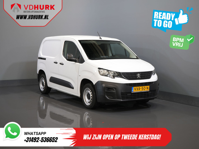 Peugeot Partner 1.5 HDi 100 pk BPM VRIJ (DEMO) 3Pers./ Carplay/ Airco/ Cruise/ Camera/ PDC - Small van: picture 1 Peugeot Partner 1.5 HDi 100 pk BPM VRIJ (DEMO) 3Pers./ Carplay/ Airco/ Cruise/ Camera/ PDC - Small van: picture 1