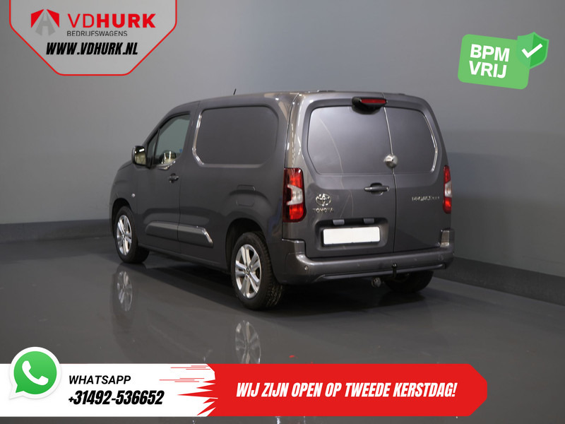 Toyota PROACE CITY 1.2 Turbo 130 pk Aut. BENZINE 3Pers./ Stoelverw./ Climate/ Keyless/ Carplay/ Cruise/ PDC/ Trekhaak - Small van: picture 1 Toyota PROACE CITY 1.2 Turbo 130 pk Aut. BENZINE 3Pers./ Stoelverw./ Climate/ Keyless/ Carplay/ Cruise/ PDC/ Trekhaak - Small van: picture 1
