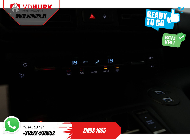 Small van Toyota PROACE CITY 1.5 130 pk Aut. L2 BPM VRIJ! LED/ Virtual.Cockpit/ 3 pers./ Carplay/ Camera/ Climate/ PDC/ Cruise: picture 18