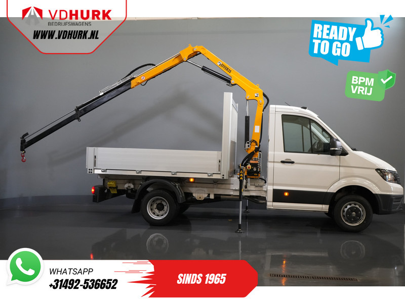 Volkswagen Crafter 50 165 pk Effer 352S Kraan/ Crane/ Kran/ Autokran/ PTO/ Open laadbak/ Dubbel Lucht - Van: picture 2 Volkswagen Crafter 50 165 pk Effer 352S Kraan/ Crane/ Kran/ Autokran/ PTO/ Open laadbak/ Dubbel Lucht - Van: picture 2