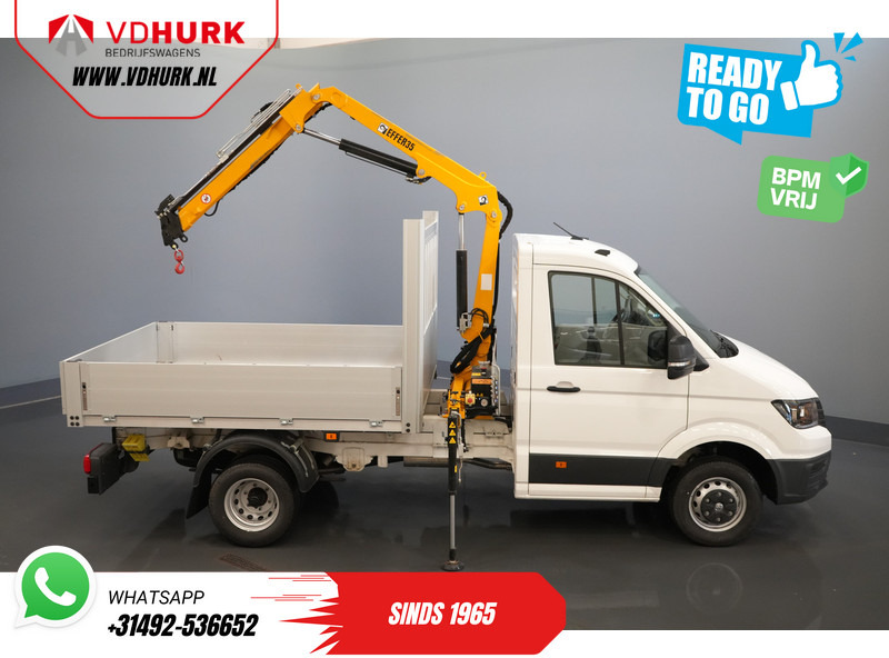 Volkswagen Crafter 50 165 pk Effer 352S Kraan/ Crane/ Kran/ Autokran/ PTO/ Open laadbak/ Dubbel Lucht - Flatbed van: picture 4 Volkswagen Crafter 50 165 pk Effer 352S Kraan/ Crane/ Kran/ Autokran/ PTO/ Open laadbak/ Dubbel Lucht - Flatbed van: picture 4