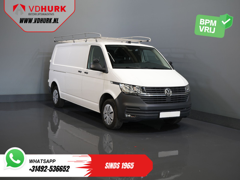 Volkswagen Transporter 2.0 TDI L2 BPM VRIJ! Imperiaal/ Carplay/ Airco/ Cruise/ PDC/ Trekhaak - Small van: picture 1 Volkswagen Transporter 2.0 TDI L2 BPM VRIJ! Imperiaal/ Carplay/ Airco/ Cruise/ PDC/ Trekhaak - Small van: picture 1