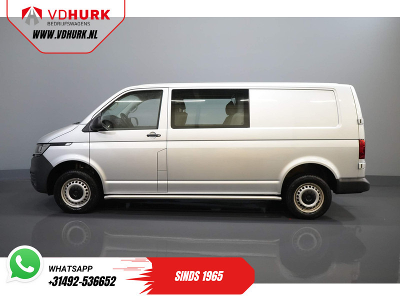Small van, Combi van Volkswagen Transporter T6.1 2.0 TDI 150 pk L2 DC Dubbel Cabine 4Motion/ 4x4/ Standkachel/ 2.5t Trekverm./ Cruise/ 4-motion: picture 9