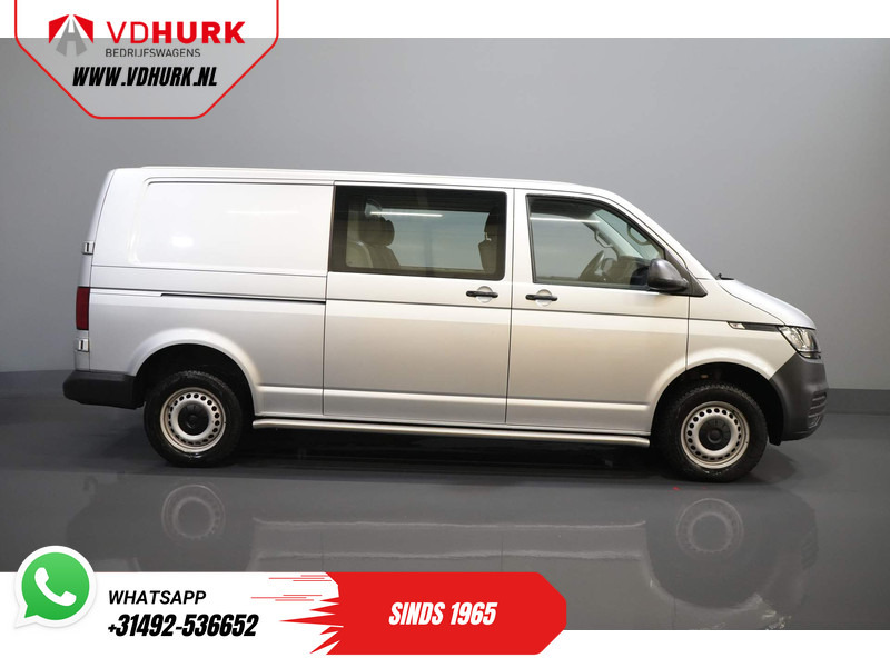 Small van, Combi van Volkswagen Transporter T6.1 2.0 TDI 150 pk L2 DC Dubbel Cabine 4Motion/ 4x4/ Standkachel/ 2.5t Trekverm./ Cruise/ 4-motion: picture 10