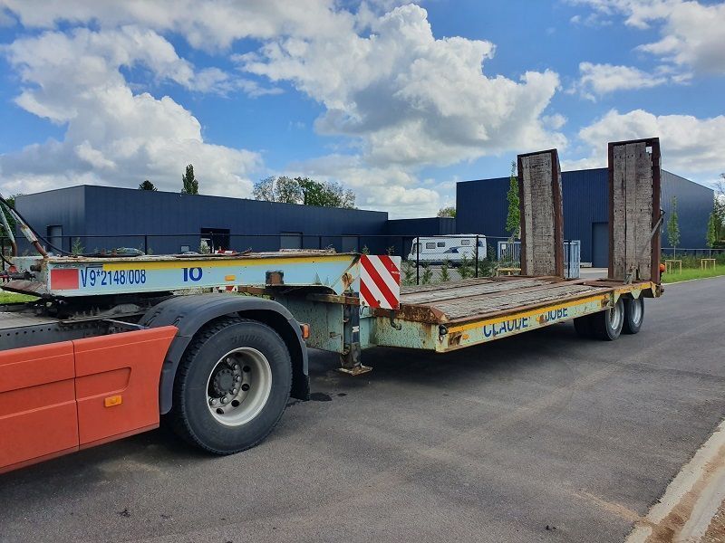 Low loader semi-trailer EIDAL oplegger: picture 1