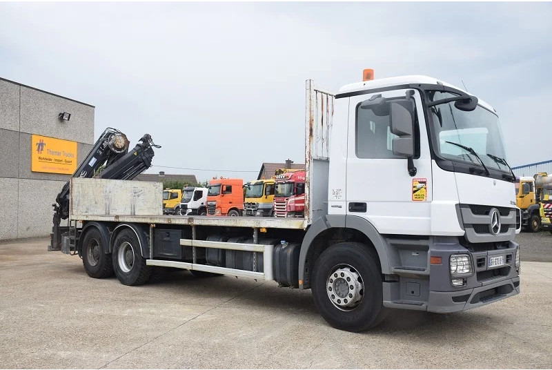 Mercedes-Benz Actros 2641 - Dropside/ Flatbed truck, Crane truck: picture 5 Mercedes-Benz Actros 2641 - Dropside/ Flatbed truck, Crane truck: picture 5