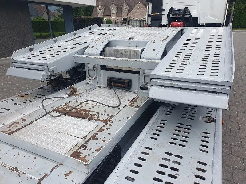 Autotransporter semi-trailer VS MONT VSAT02  -Belgische Trailer - Truck transporter: picture 11