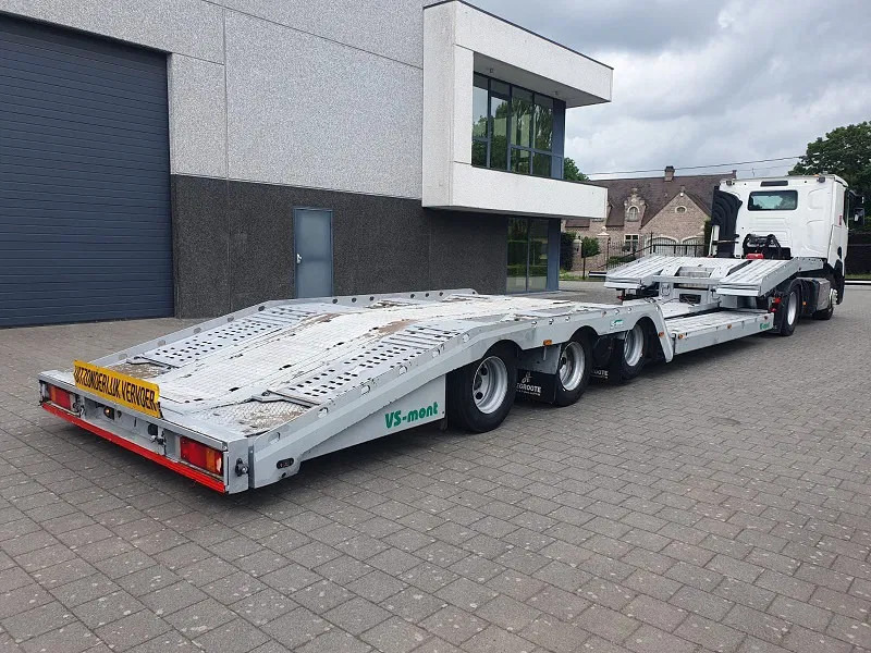 Autotransporter semi-trailer VS MONT VSAT02  -Belgische Trailer - Truck transporter: picture 12