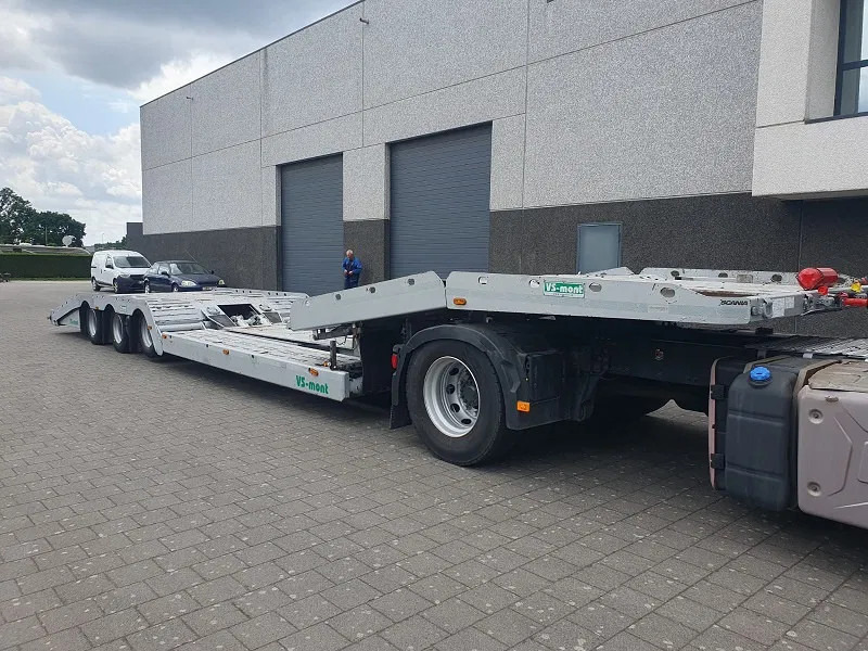 Autotransporter semi-trailer VS MONT VSAT02  -Belgische Trailer - Truck transporter: picture 9