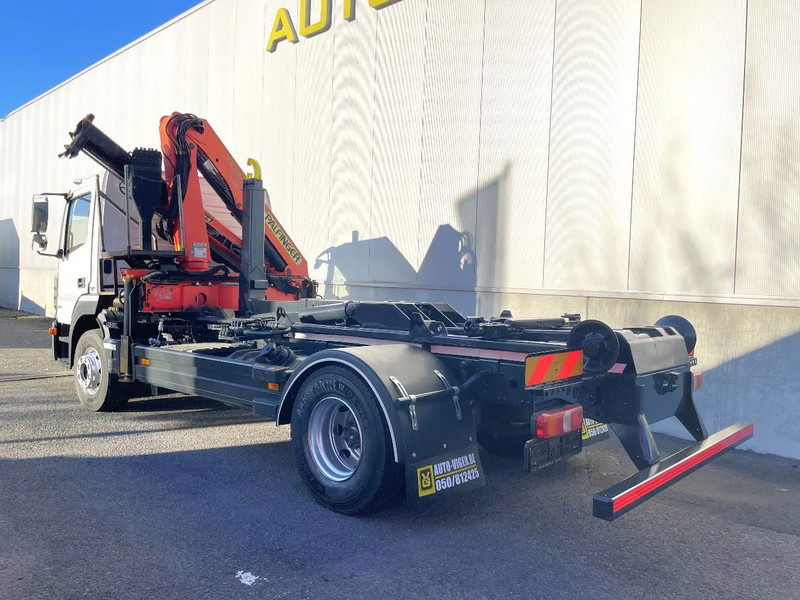 Hook lift truck, Crane truck Mercedes-Benz Atego 1621 *Palfinger kraan*Containersysteem*luchtvering achteras*bluetooth: picture 11