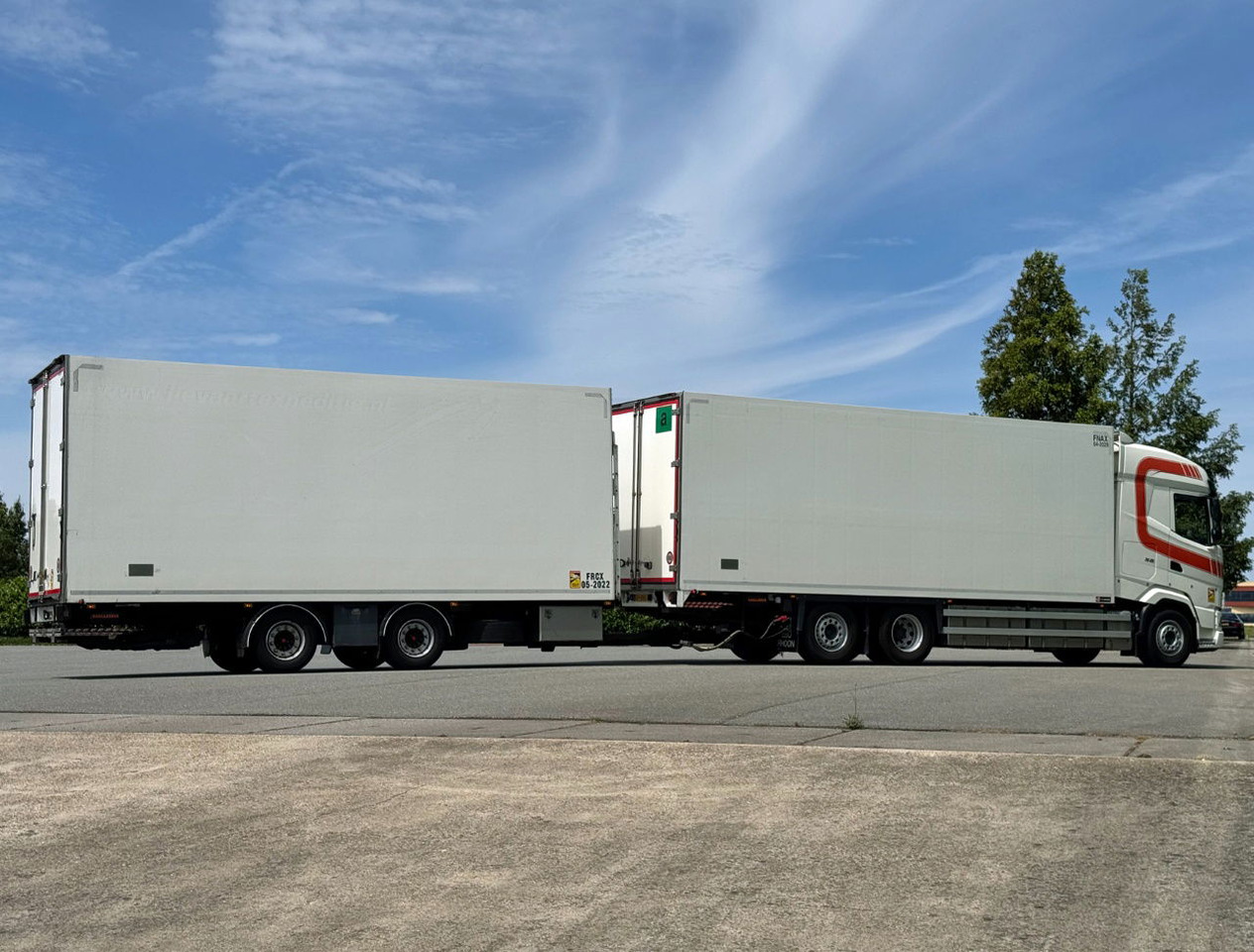 DAF XG 480 FAR Frigo Combi 50 CC 2x Lift Carrier TRS Iceland TOP Condition NL Combi - Refrigerator truck: picture 5 DAF XG 480 FAR Frigo Combi 50 CC 2x Lift Carrier TRS Iceland TOP Condition NL Combi - Refrigerator truck: picture 5