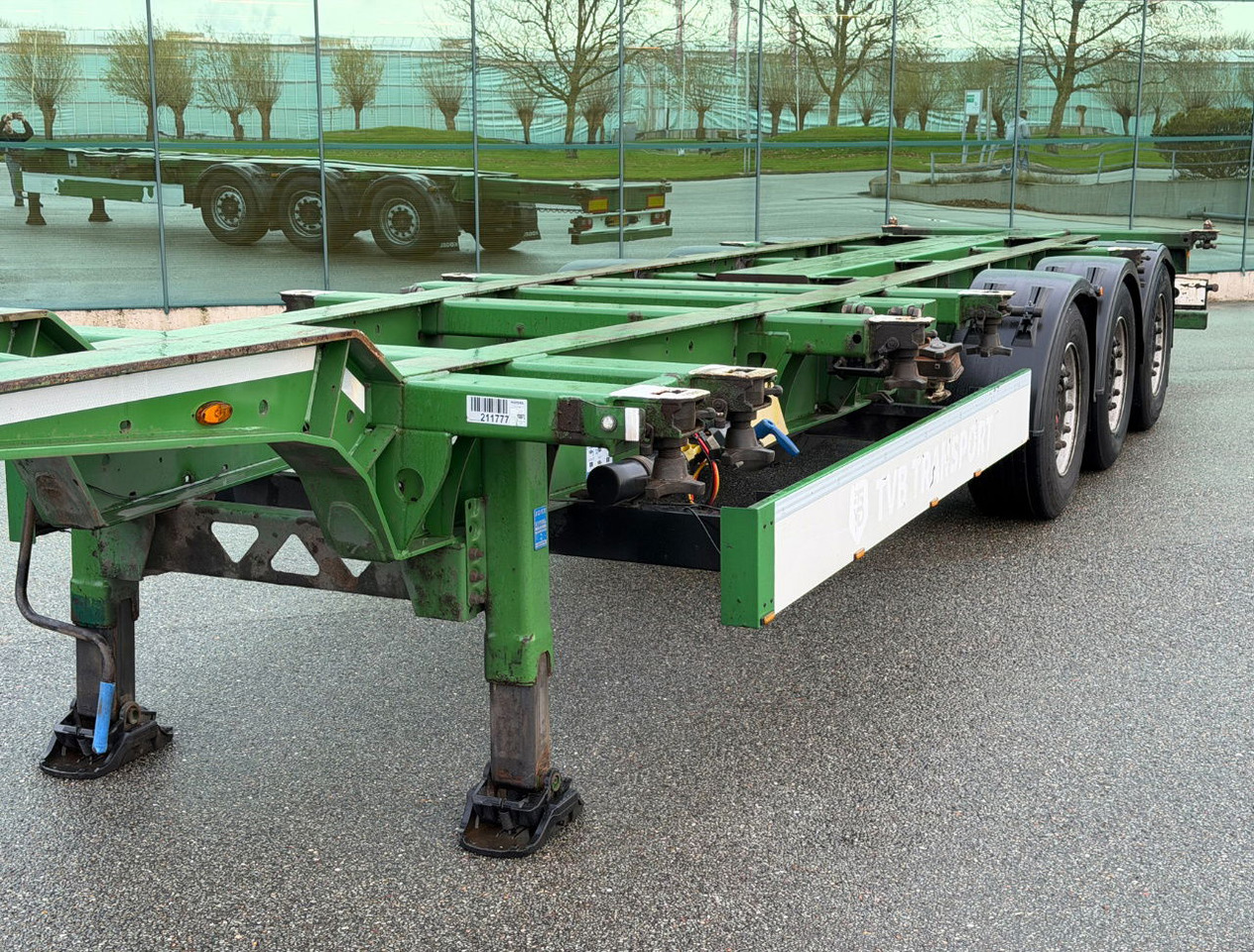 Container transporter/ Swap body semi-trailer Kögel S24-2 Back Slider Lift Axle Disc Brakes 3 Pieces Available NL-Trailer: picture 8 Container transporter/ Swap body semi-trailer Kögel S24-2 Back Slider Lift Axle Disc Brakes 3 Pieces Available NL-Trailer: picture 8