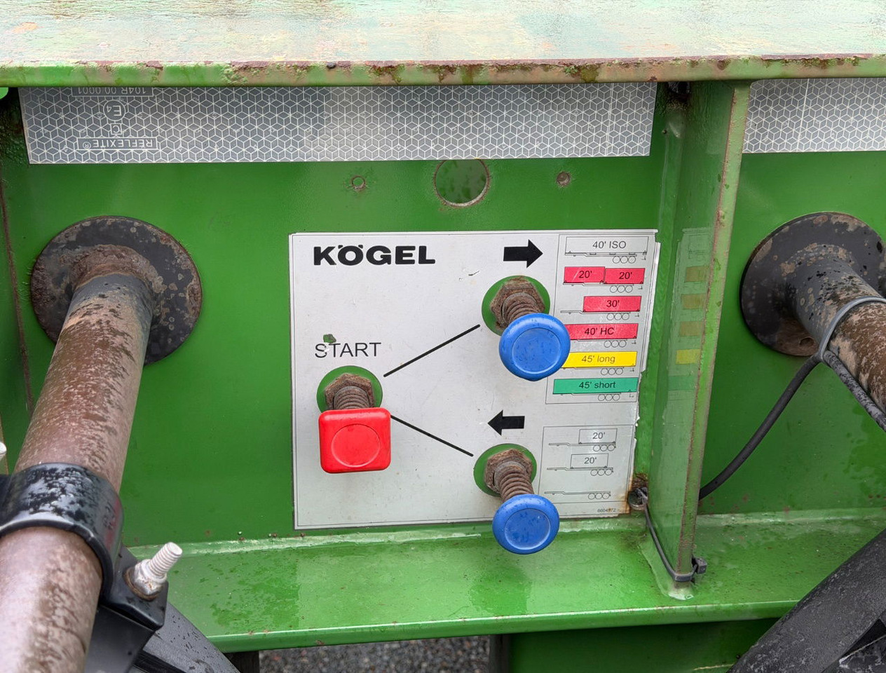 Container transporter/ Swap body semi-trailer Kögel S24-2 Back Slider Lift Axle Disc Brakes 3 Pieces Available NL-Trailer: picture 19 Container transporter/ Swap body semi-trailer Kögel S24-2 Back Slider Lift Axle Disc Brakes 3 Pieces Available NL-Trailer: picture 19