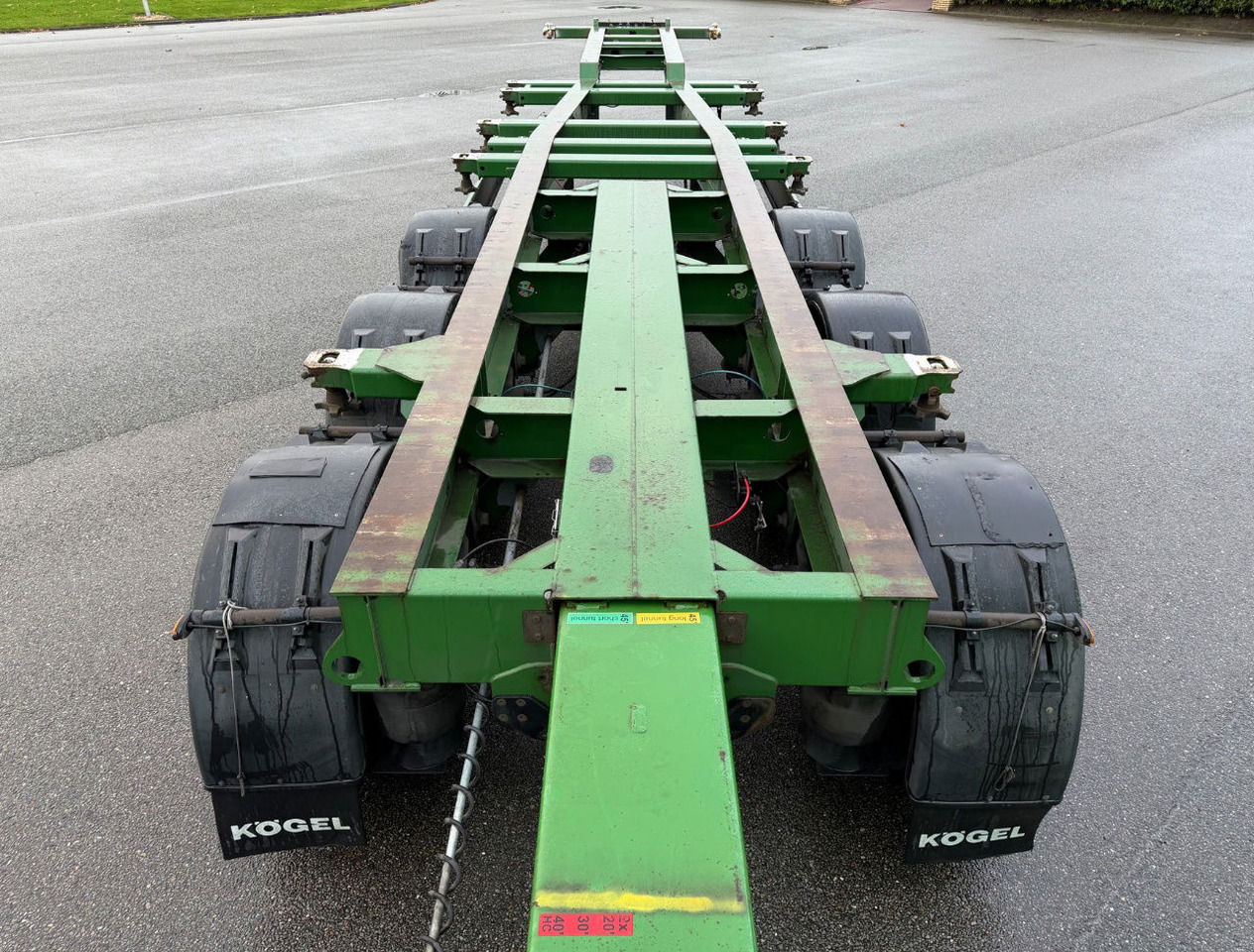 Container transporter/ Swap body semi-trailer Kögel S24-2 Back Slider Lift Axle Disc Brakes 3 Pieces Available NL-Trailer: picture 15 Container transporter/ Swap body semi-trailer Kögel S24-2 Back Slider Lift Axle Disc Brakes 3 Pieces Available NL-Trailer: picture 15