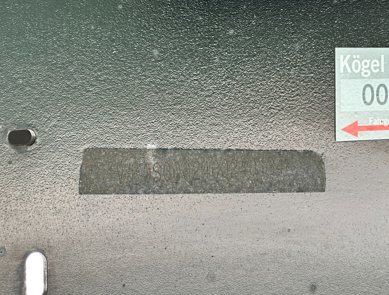 Refrigerator semi-trailer Kögel S24-4 Thermo King SLXi 300 Lift Axle 1340x250x270 CM Inside Super Condition: picture 18