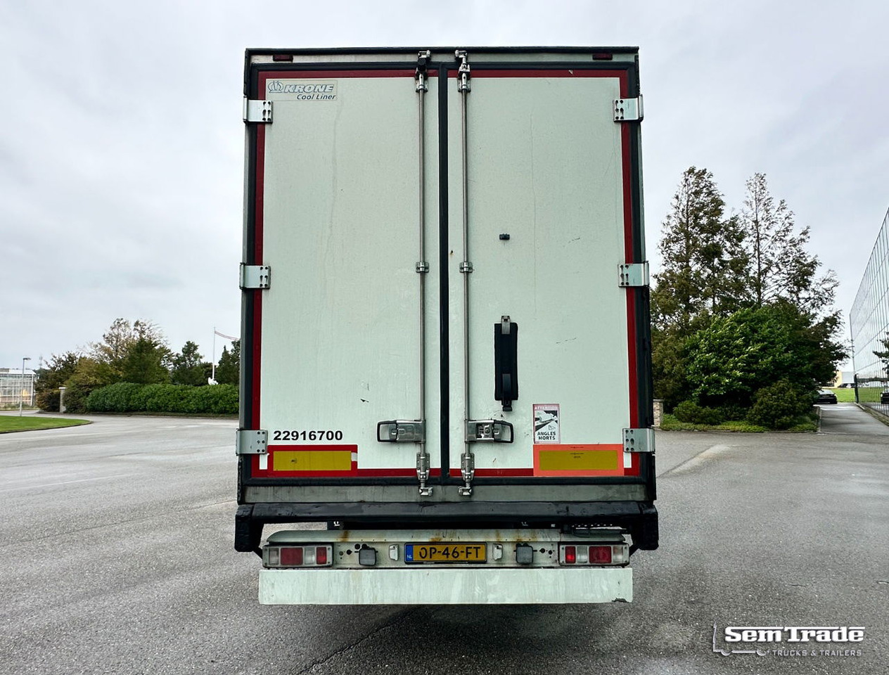 Krone TKS Thermo King SLXe Spectrum BI-Temp Lift Axle Holland-Trailer - Refrigerator semi-trailer: picture 4 Krone TKS Thermo King SLXe Spectrum BI-Temp Lift Axle Holland-Trailer - Refrigerator semi-trailer: picture 4