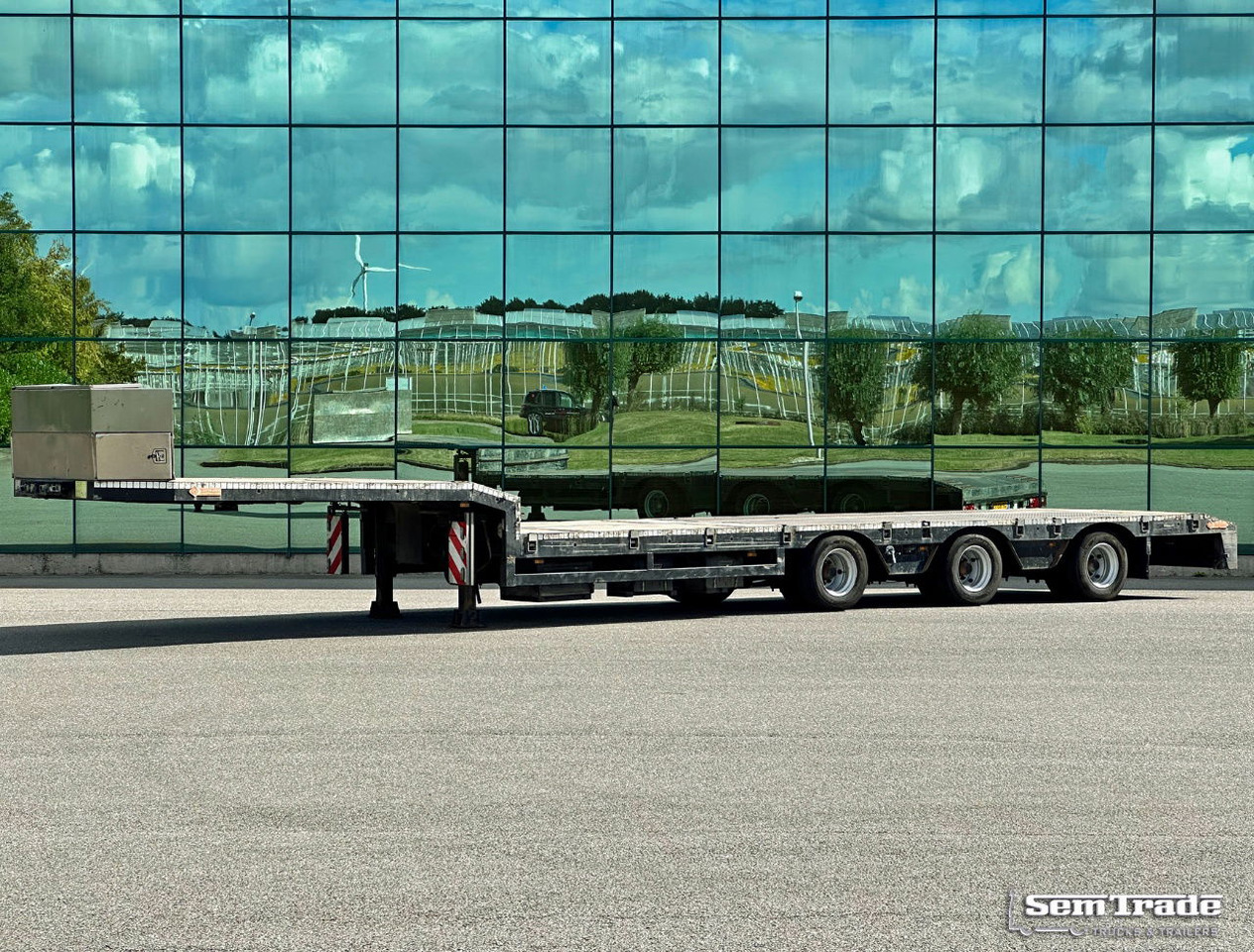 Lintrailers S3A BPW Axles 2X Steering Axle Super Condition Holland-Trailer - Low loader semi-trailer: picture 1 Lintrailers S3A BPW Axles 2X Steering Axle Super Condition Holland-Trailer - Low loader semi-trailer: picture 1