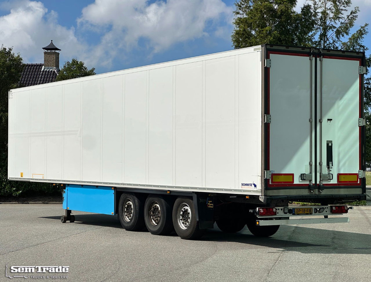 Schmitz Cargobull SCBS3B Thermo King SLXe 300 Lift Axle Holland-Trailer - Refrigerator semi-trailer: picture 3 Schmitz Cargobull SCBS3B Thermo King SLXe 300 Lift Axle Holland-Trailer - Refrigerator semi-trailer: picture 3